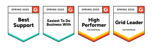 G2 Badges, Spring 2025