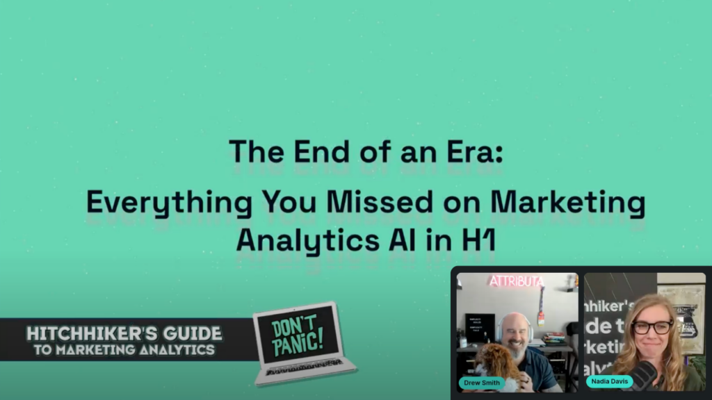 Hitchhiker's Guide to Marketing Analytics Season 3 Episode #9